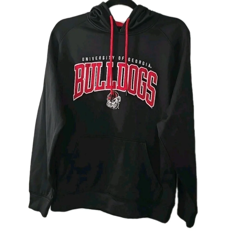 Champion University of Georgia Bulldogs  Hooded Pullover Sweatshirt Size‎ Medium